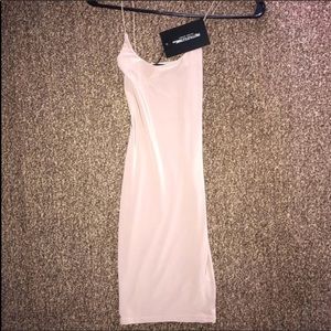 Nude pretty little thing dress